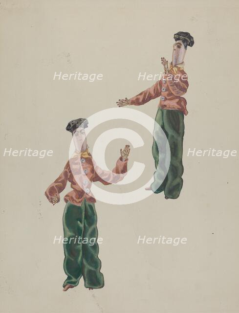 Rag Doll, c. 1937. Creator: Verna Tallman.