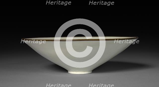 Bowl: Ding ware, 12th Century. Creator: Unknown.