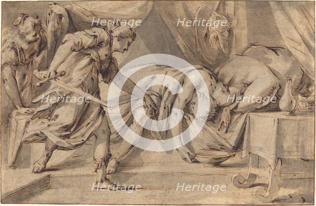 Judith and Holofernes. Creator: Hans von Aachen.