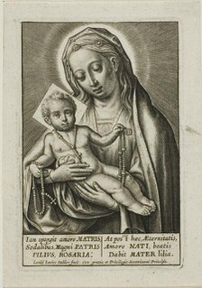 Virgin and Child, n.d. Creator: Jean Waldor the Elder.