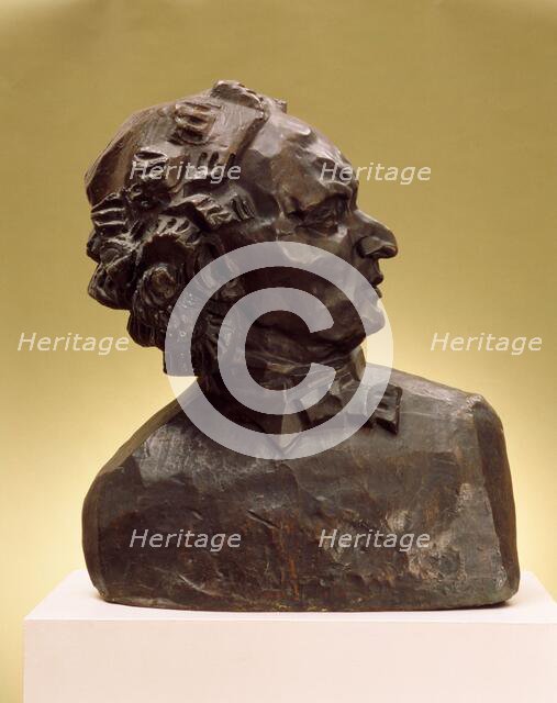 Alfred Wolmark, 1913. Creator: Henri Gaudier-Brzeska.