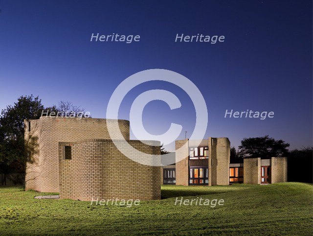 Houses for Visiting Mathematicians, Gibbet Hill Campus, Warwick University, Warwickshire, 2010. Artist: James O Davies.