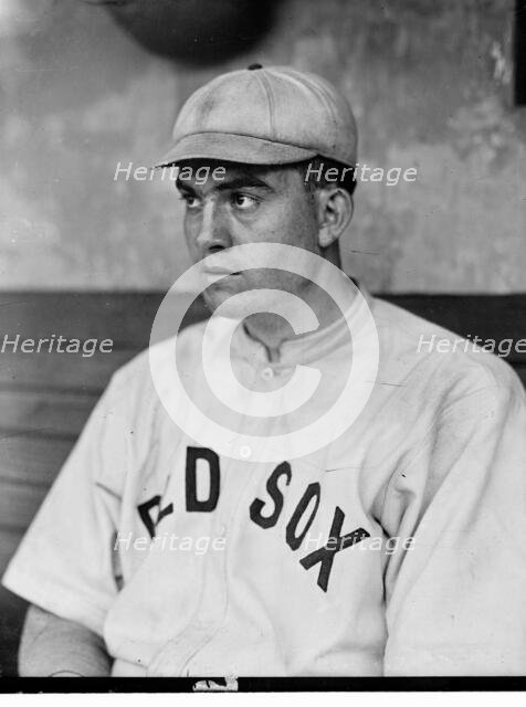 Ray Collins, Boston AL (baseball), 1913. Creator: Bain News Service.