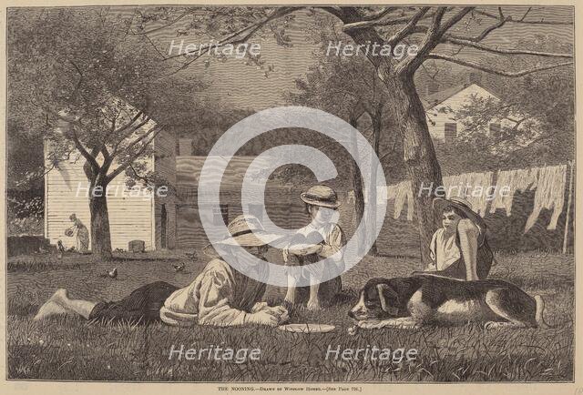 The Nooning, published 1873. Creator: Winslow Homer.