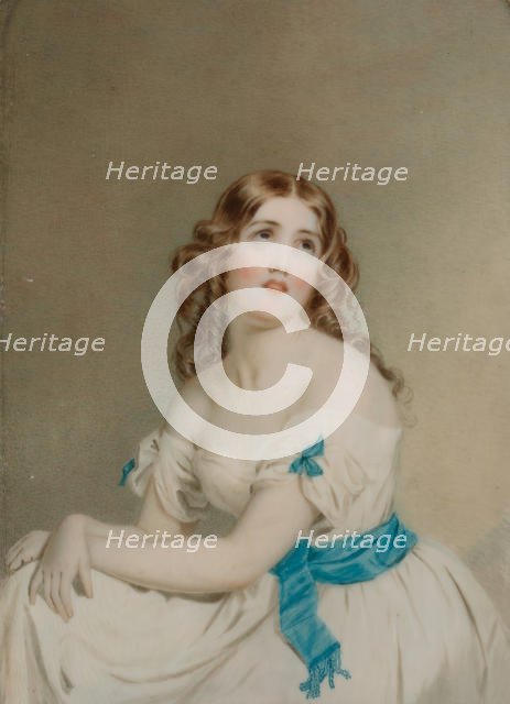 Holy Eyes, 1848. Creator: Thomas Story Officer.