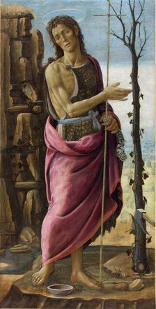 Saint John the Baptist, c1485. Creator: Jacopo del Sellaio (1442-1493).