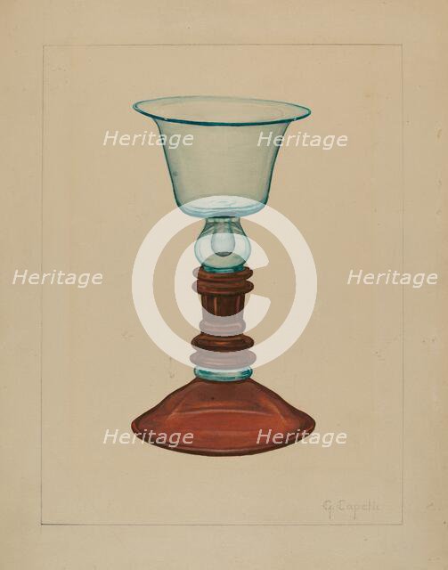 Goblet, c. 1936. Creator: Giacinto Capelli.