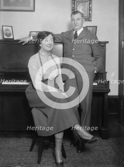 Ottokar Marak & wife Marie Cavan, between c1915 and c1920. Creator: Bain News Service.