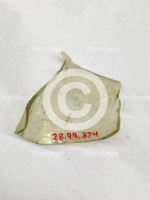 Fragment, European or Middle Eastern, ca. 1150-ca. 1250. Creator: Unknown.