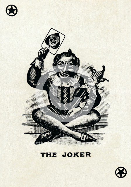 The Joker from a deck of Goodall & Son Ltd. playing cards, c1940. Artist: Unknown.