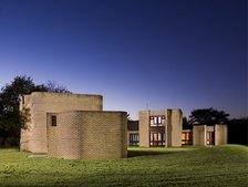 Houses for Visiting Mathematicians, Gibbet Hill Campus, Warwick University, Warwickshire, 2010. Artist: James O Davies.