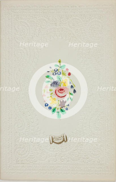 Come Dwell with Me (Valentine), c. 1850. Creator: Unknown.