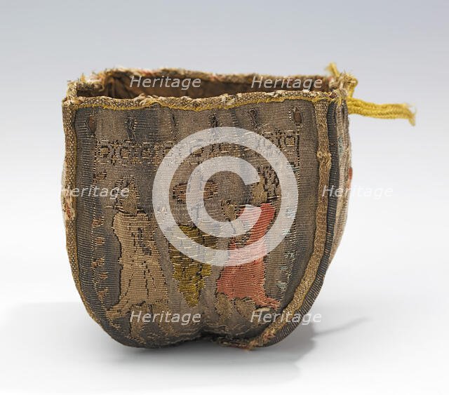 Purse, probably French, fourth quarter 17th century. Creator: Unknown.