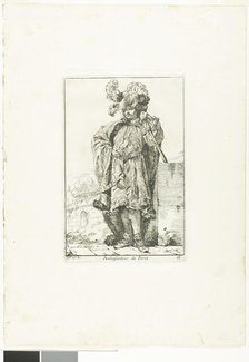 The Persian Ambassador, plate eighteen from Caravanne du Sultane à la Mecque, 1748. Creator: Joseph-Marie Vien the Elder.