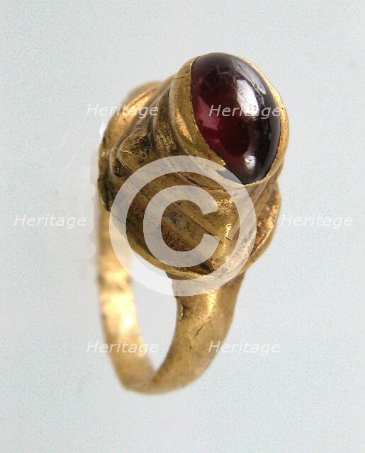 Finger Ring, Frankish, 7th century. Creator: Unknown.