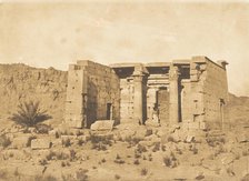 Vue du Temple de Tafah (Taphis), April 9, 1850. Creator: Maxime du Camp.
