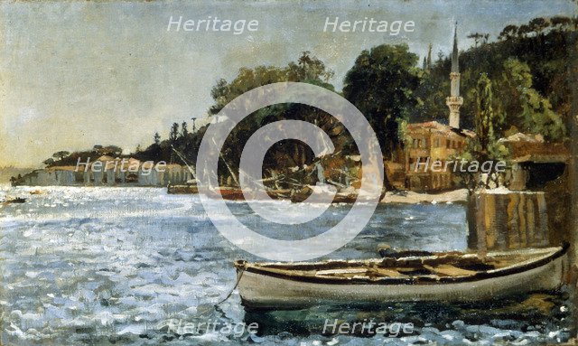 'View of Bebek near Constantinople', 1872.  Artist: Jan Matejko