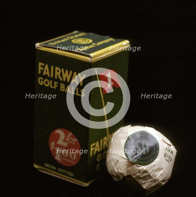 Fairway Golf Ball. Artist: Unknown