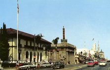 Colorado Street, Pasadena, California, USA, 1956. Artist: Unknown