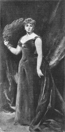 ''Pictures of the Year- VII, "Comtesse Di Rigo"', 1888. Creator: Charles Emile Auguste Carolus-Duran.