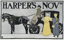 Harper's November, c1890 - 1907. Creator: Edward Penfield.