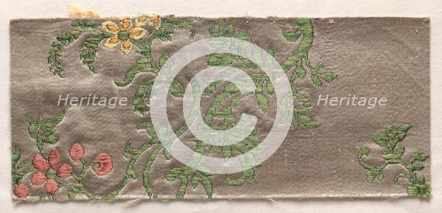 Fragment, 1700s. Creator: Unknown.