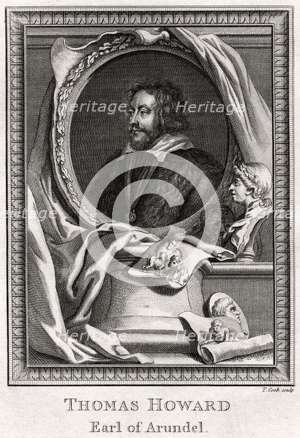 'Thomas Howard, Earl of Arundel', 1774. Artist: T Cook