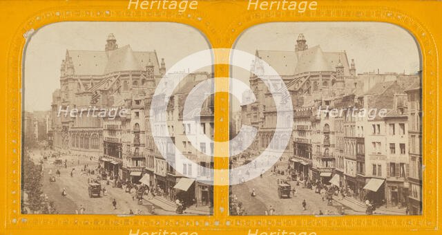 St. Eustache, Paris, about 1860. Creator: Unknown.