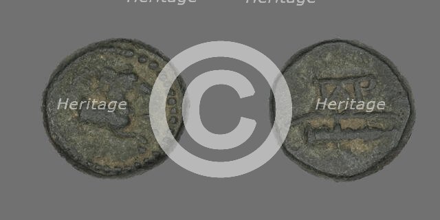 Coin Depicting a Horse, after 190 BCE. Creator: Unknown.