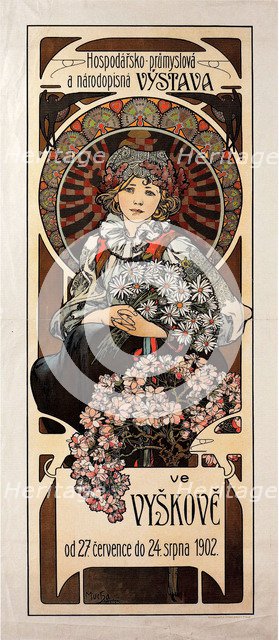 Economic-Industrial and Ethnographic Exhibition in Vyskov (Wischau).