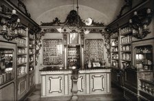 The ornate sixteenth-century pharmacy of S Maria della Scala, Sorrento..., c1890s. Creator: Unknown.