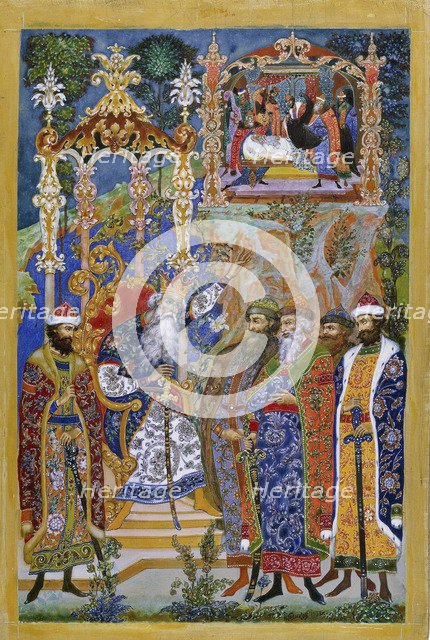 Illustration to The Tale of Igor's Campaign, 1932-1933.  Creator: Golikov, Ivan Ivanovich (1886-1937).