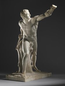 The 'Borghese Gladiator', 1751. Creator: Sigisbert-Martial Michel.