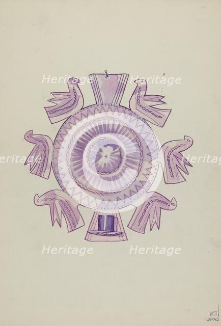 Candle Holder, 1935/1942. Creator: Unknown.