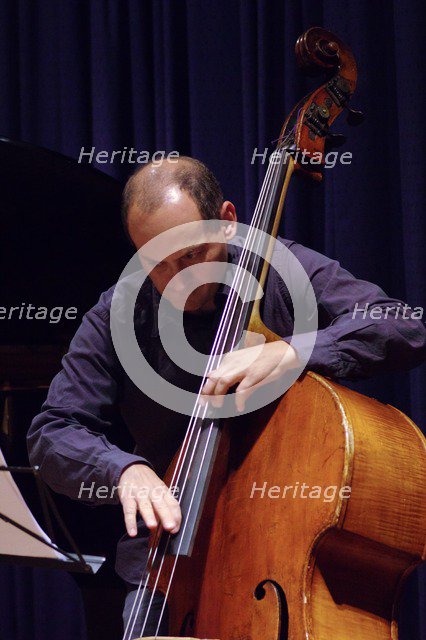 Yuri Goloubev, Watermill Jazz Club, Dorking, Surrey, October 2015. Artist: Brian O'Connor.