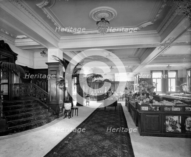 The interior of Maison Lyons, Oxford Street, Westminster, London, 1916. Artist: Bedford Lemere and Company