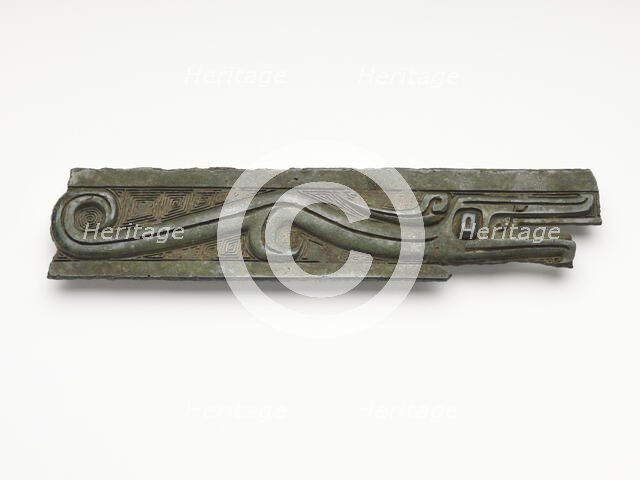 Fragment with dragon design, Western Zhou dynasty, ca. 1050-771 BCE. Creator: Unknown.