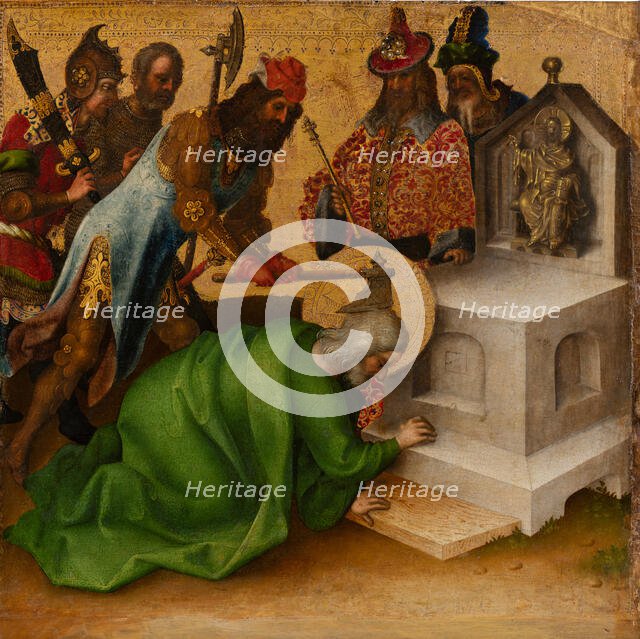 Martyrdom of St Matthias, after 1435. Creator: Stephan Lochner.