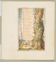 Songs of Innocence and of Experience: The Little Girl Found (second plate), ca. 1825. Creator: William Blake.