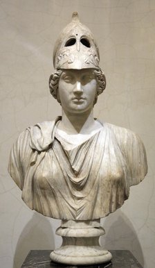 Bust of Athena, 2nd century. Artist: Unknown
