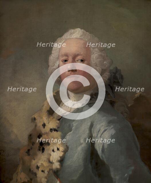 Portrait of Count Jorgen Scheel, 1748-1751. Creator: Carl Gustaf Pilo.