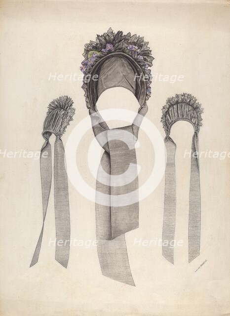 Hat, c. 1937. Creator: Lucien Verbeke.