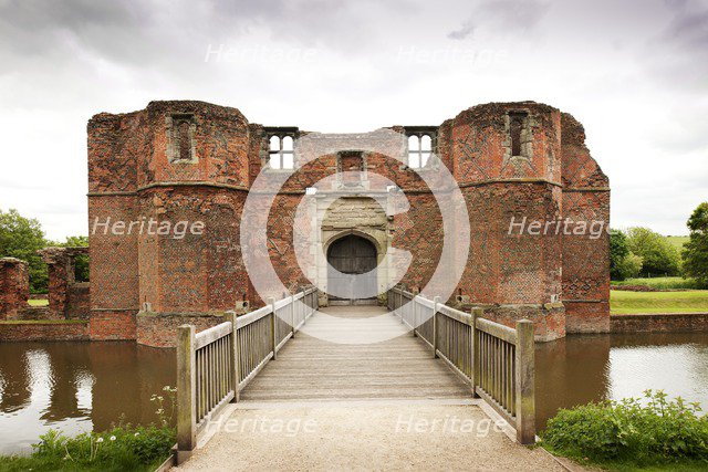 Gatehouse of Kirby Muxloe Castle, Leicestershire, 2011. Artist: Steve Cole.