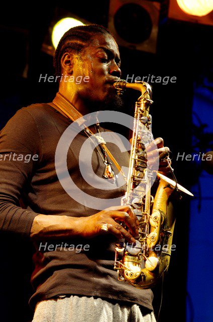 Soweto Kinch, Imperial Wharf Jazz Festival, London, 2011. Artist: Brian O'Connor