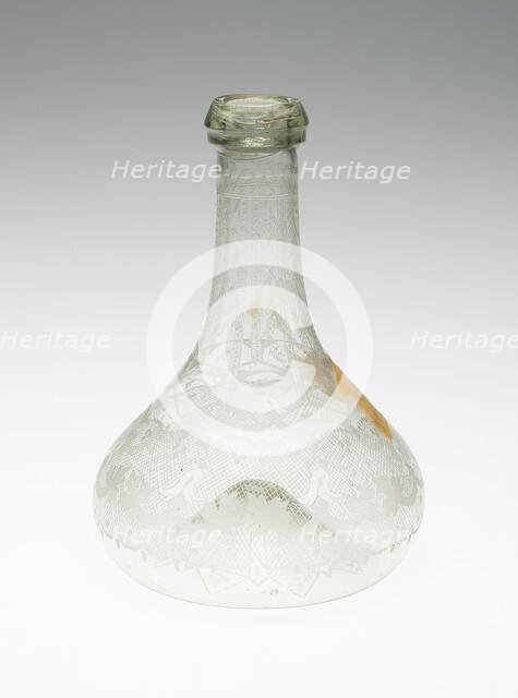 Bottle, Austria, c. 1850. Creator: Unknown.