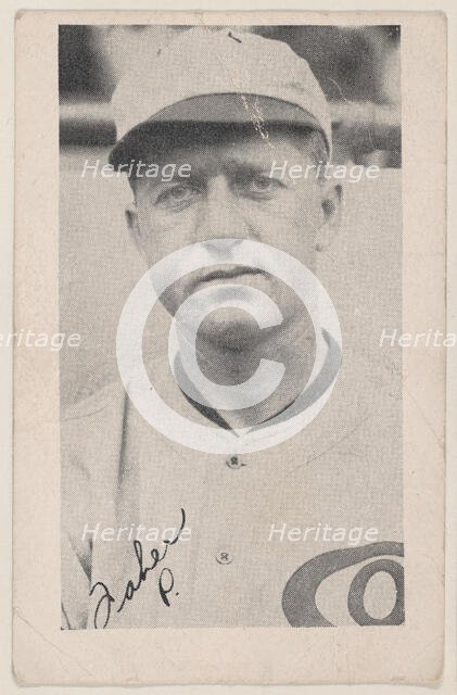 Faber, P., from Baseball strip cards (W575-2), ca. 1921-22. Creator: Unknown.