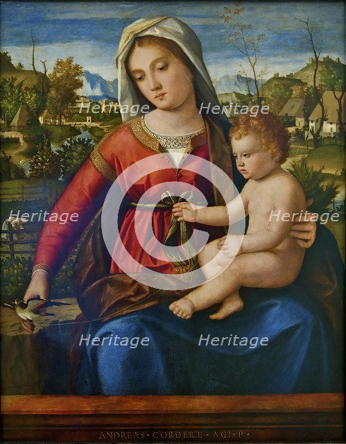 Virgin and Child. Artist: Previtali, Andrea (ca 1480-1528)