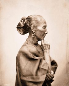 Canton, Kwangtung province, China: an old woman, 1869. Creator: John Thomson.