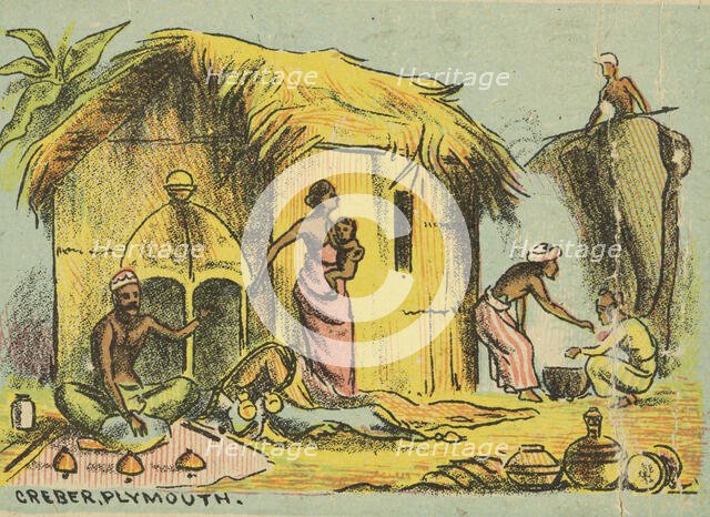 Scene from the Ceylon Exhibition at the Royal Agricultural Hall, London, late 19th century. Creator: Unknown.