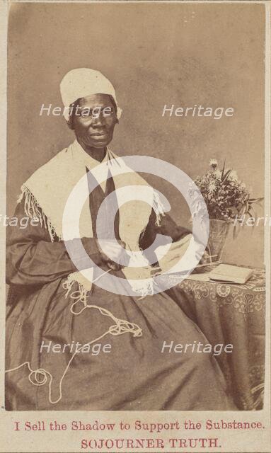 Sojourner Truth, 1864. Creator: Unknown.